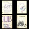 First covers of “Algol, the magazine about the science-fiction” published by Andrew Ian Silverberg in New York City in 1963